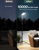 10000lm Dimmable Rechargeable Work Light – 15000mAh Telescopic Camping Work Light