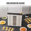 1000W Electric Food Dryer with Digital Adjustable Timer & Temperature