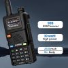 Baofeng Walkie Talkie Radio 5RH Ham Radio Long Range GMRS Portable Handheld Two Way Radio 10W(Upgrade of UV-5R) with NOAA, 999 Channels