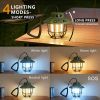 Camping Lantern Rechargeable with 3 Brightness 4 Modes & SOS