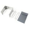 HAWOK Folding Stove with Stainless Steel Grill and Carrying Bag