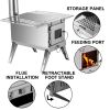 Tent Wood Stove 90.6'' Height