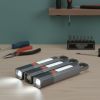 Zoomable Rechargeable LED Flashlight 3-Pack