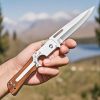 TacticalTrend Multi-Functional Survival Knife for Outdoor Enthusiasts