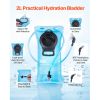 25L Insulated Hydration Pack Backpack with 2L TPU Water Bladder