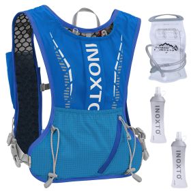 Sport Hydration Vest  Backpack (Option: WaterVestPackBlue)