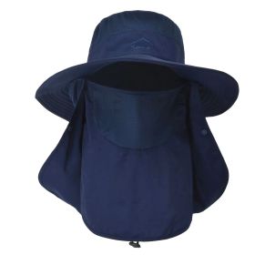 Fishing Bucket Hat (Option: FishingBucketHatNBlue)