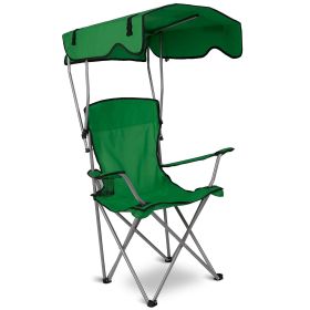 Foldable Beach Canopy Chair (Option: CanopyChairGreen)