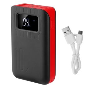 External Battery Pack Charger Dual USB (Option: PowerBankRed)