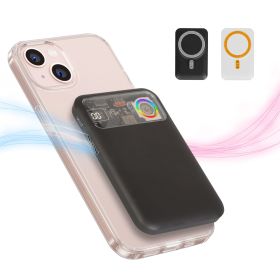 Mag safe Wireless Power Bank 10000mAh (Option: PowerBankBlack)