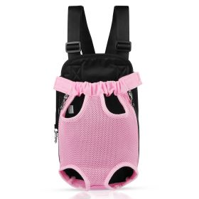 Dog Carrier Backpack (Option: PetCarryBagPinkS)