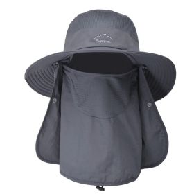 Fishing Bucket Hat (Option: FishingBucketHatGrey)