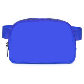 Unisex Waist Pouch (Option: BeltBagNavyBlue)