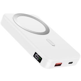 sMagnetic Portable Charger 22.5W Fast Charging (Option: PowerBankWhite)