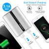 Power Master 12000mAh Portable Charger with Dual USB Ports