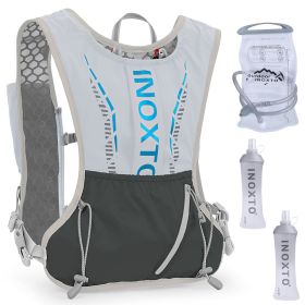 Sport Hydration Vest  Backpack (Option: WaterVestPackGrey)