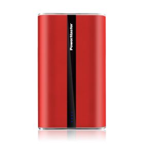 Power Master 20000mAh Power Bank with 3-USB Ports (Option: 20000mahPBRed)