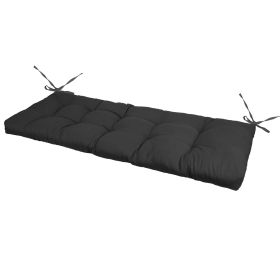 Non Slip Bench  Cushion (Option: PadNormal8Black)
