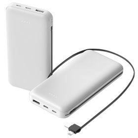 10000mAh Power Bank Portable (Option: PowerBankWhite)
