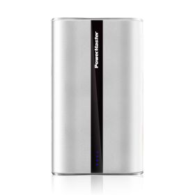 Power Master 20000mAh Power Bank with 3-USB Ports (Option: 20000mahPBSilver)