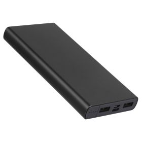 20000mAh Power Bank Portable  with Dual USB Ports (Option: PowerBankBlack)