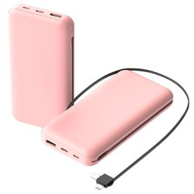 10000mAh Power Bank Portable (Option: PowerBankPink)