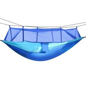 Hammock w/Mosquito Net (Option: Blu)