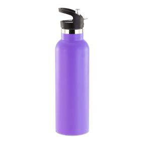 Sports Stainless Steel Water Bottle (Option: 500ml_PPL)