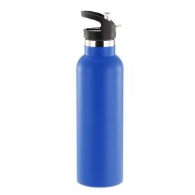 Sports Stainless Steel Water Bottle (Option: 750Ml_Blu)