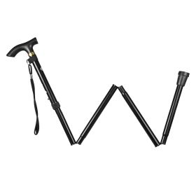 Aluminum Walking Cane (Option: Black)