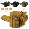 Tactical Waist Bag w/ Water Bottle Pouch