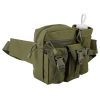 Tactical Waist Bag w/ Water Bottle Pouch