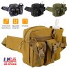 Tactical Waist Bag w/ Water Bottle Pouch