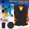 Heat Coat w/ 5 Heating Zones For Men Women