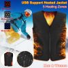 Heat Coat w/ 5 Heating Zones For Men Women