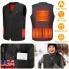 Heat Coat w/ 5 Heating Zones For Men Women
