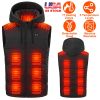 Winter Heated Vest  with Detachable Hood