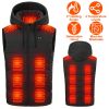 Winter Heated Vest  with Detachable Hood