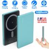 2 In 1 5000mAh 8MM Slim Mag Safe Wireless Power Bank