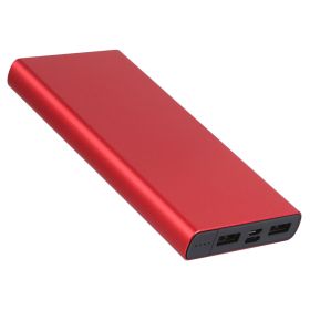 20000mAh Power Bank Portable  with Dual USB Ports (Option: PowerBankRed)