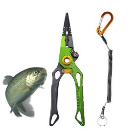 Multi-Functional Lure Pliers (Accessory Type: Fishing Supplies, Color: Green)