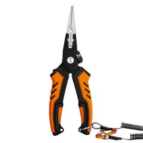 Multi-Functional Fishing Shears (Accessory Type: Fishing Supplies, Color: Orange)