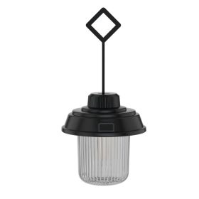 Outdoor LED Hanging Lamp (Style: Charging Model, Color: Black)