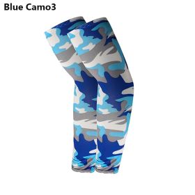 2pcs Arm Sleeves (Color: Blue Camo 3)