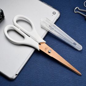 Anti-Stick Scissors (Color: White)