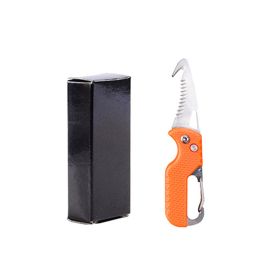 Hook Blade Utility Knife (Color: Orange White Blade)
