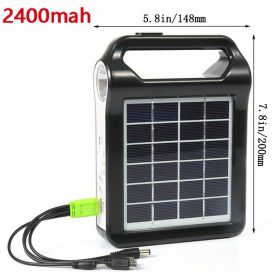 Solar Panel Power Storage Generator (Model: Size 1)