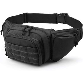 Tactical Waist Pack (Color: Black)