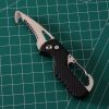 Multitool Keychain Knife – Small Pocket EDC Folding Knife with Serrated Blade