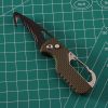Multitool Keychain Knife – Small Pocket EDC Folding Knife with Serrated Blade